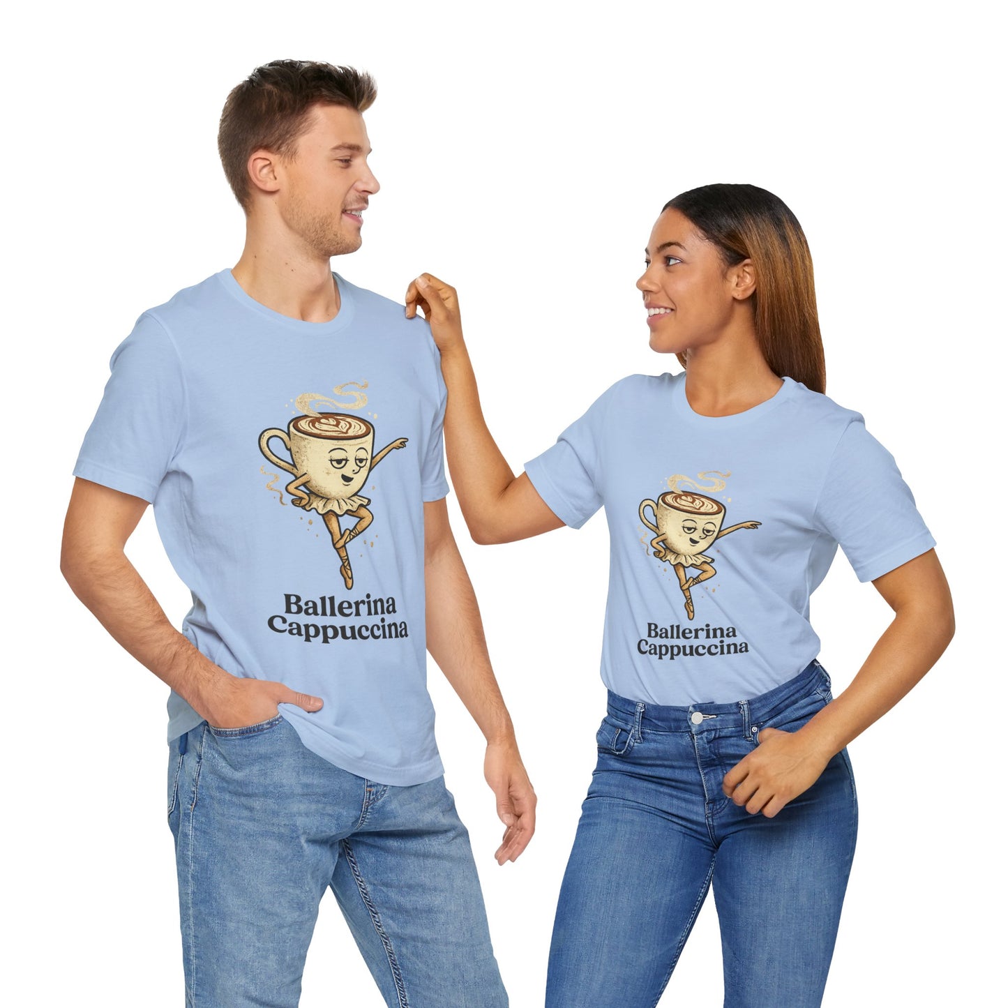 Ballerina Cappuccina – Espresso Pirouette Meme Shirt | Italian Brainrot T-Shirt