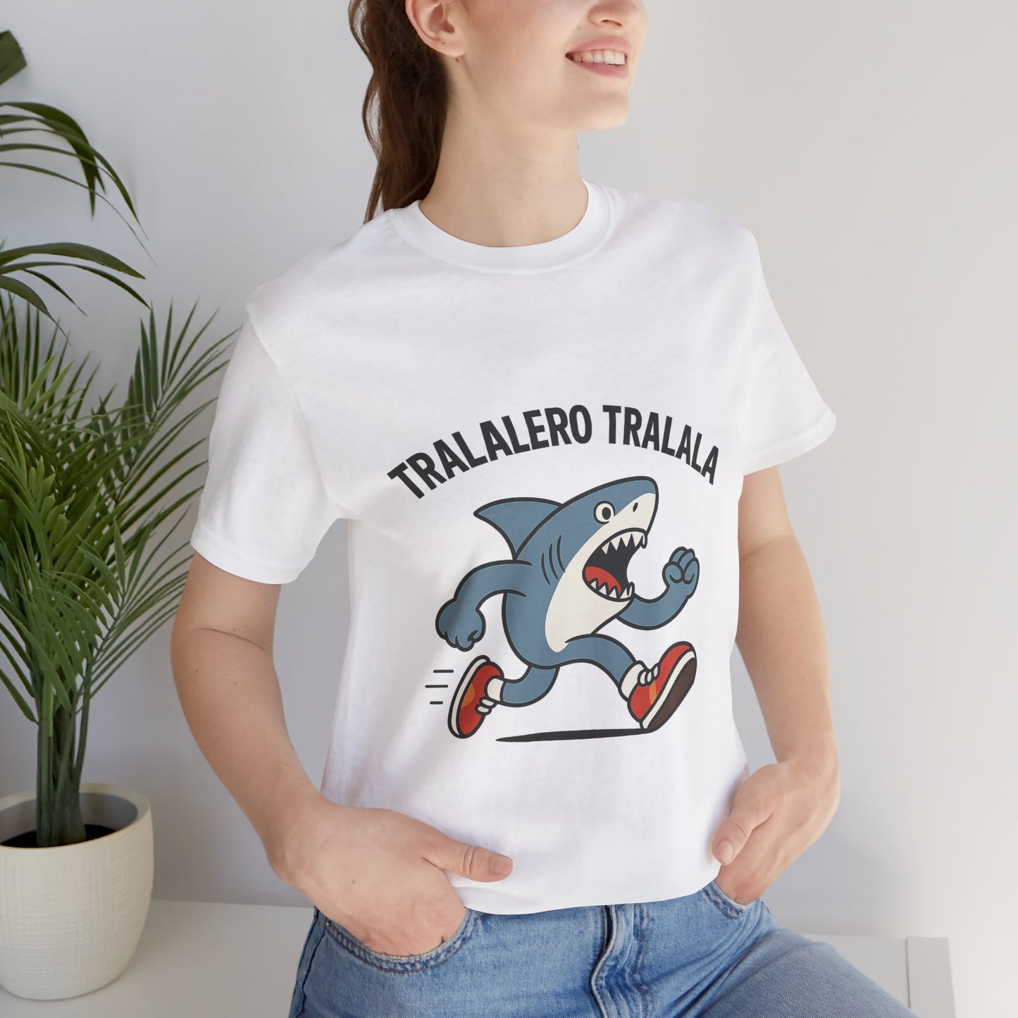 Tralalero Tralala – Three-Legged Shark Meme T Shirt | Italian Brainrot Merch