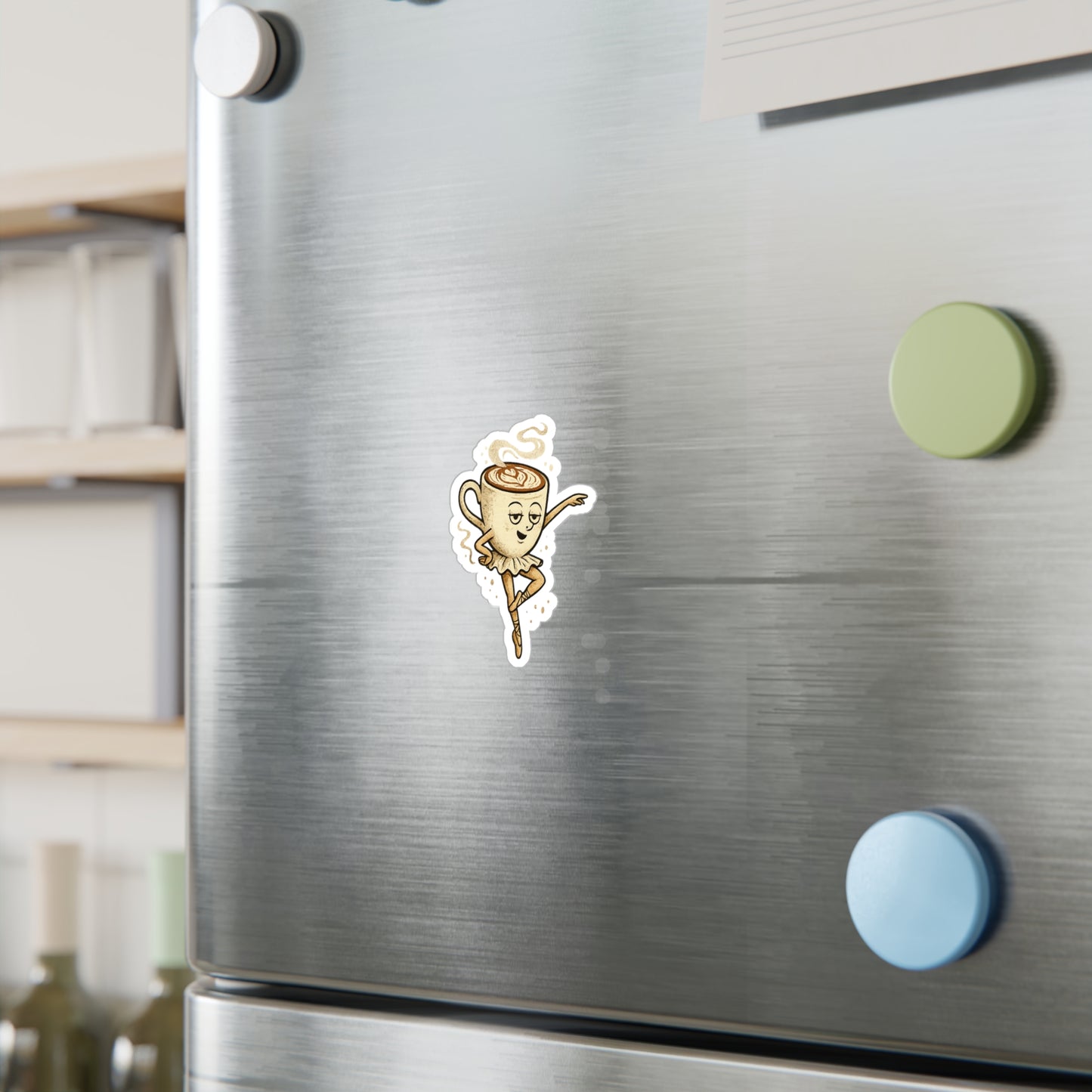Ballerina Cappuccina Sticker | Italian Brainrot Sticker
