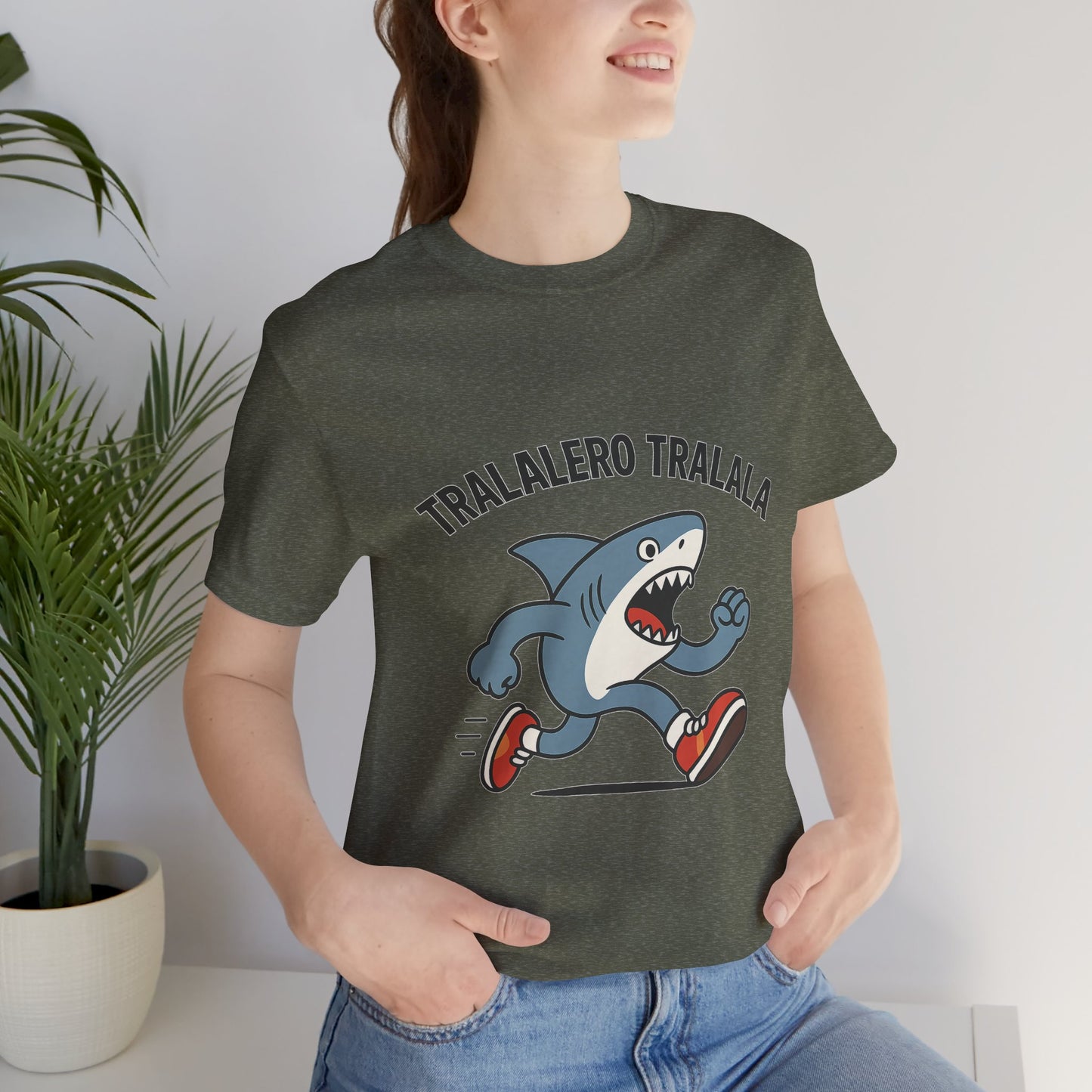 Tralalero Tralala – Three-Legged Shark Meme T Shirt | Italian Brainrot Merch
