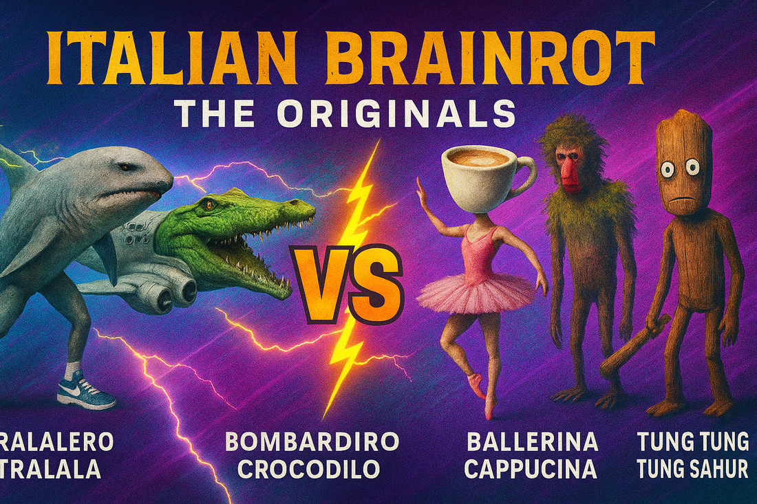 Original Italian Brainrot Characters You Need To Know