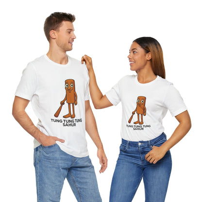 Tung Tung Tung Sahur – Wooden Meme Vigilante Shirt | Italian Brainrot T-Shirt