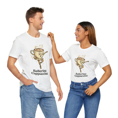 Ballerina Cappuccina – Espresso Pirouette Meme Shirt | Italian Brainrot T-Shirt