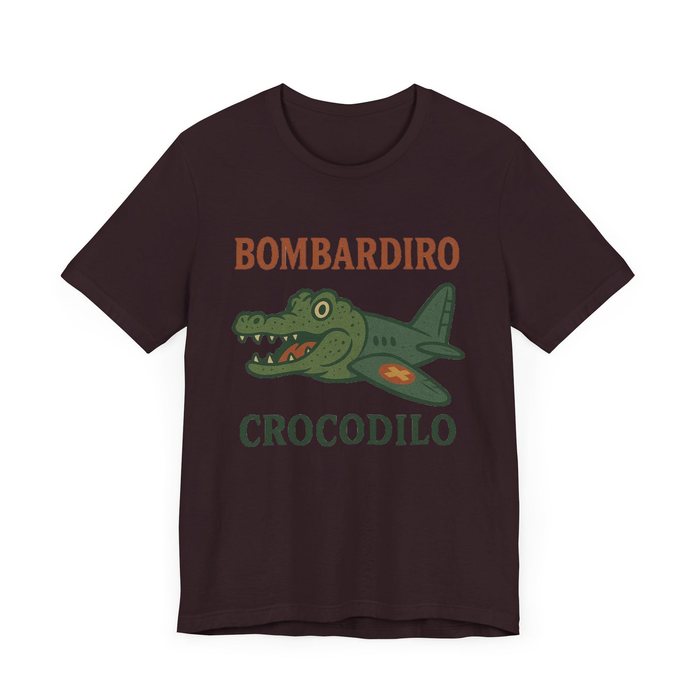 Bombardiro Crocodillo Italian Brainrot Vintage Meme T-Shirt, Graphic Tee