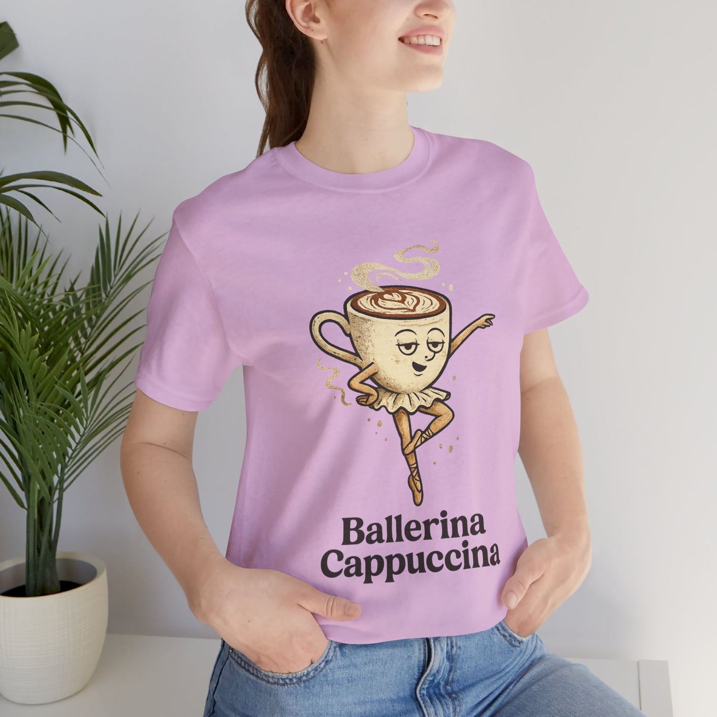 Ballerina Cappuccina – Espresso Pirouette Meme Shirt | Italian Brainrot T-Shirt