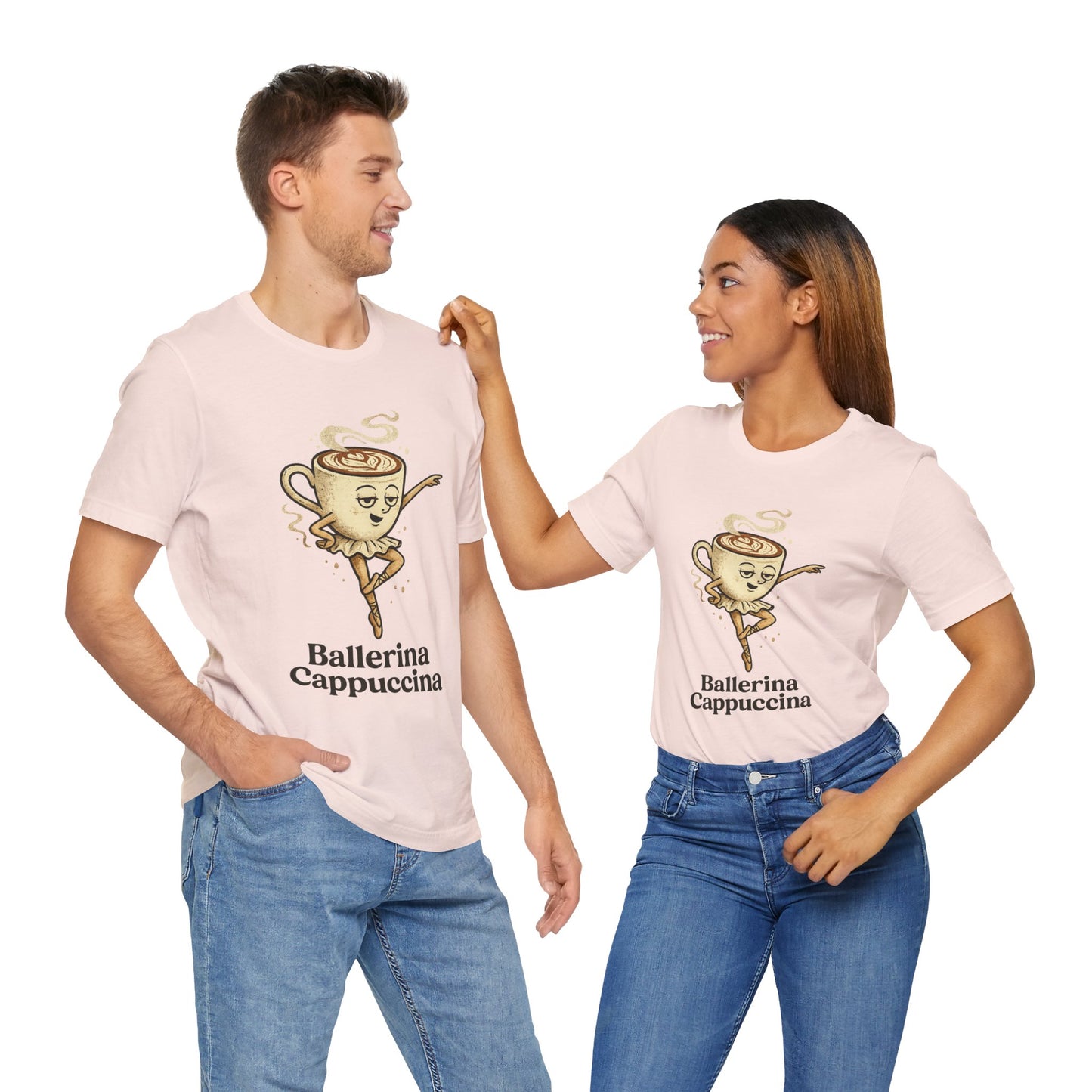 Ballerina Cappuccina – Espresso Pirouette Meme Shirt | Italian Brainrot T-Shirt