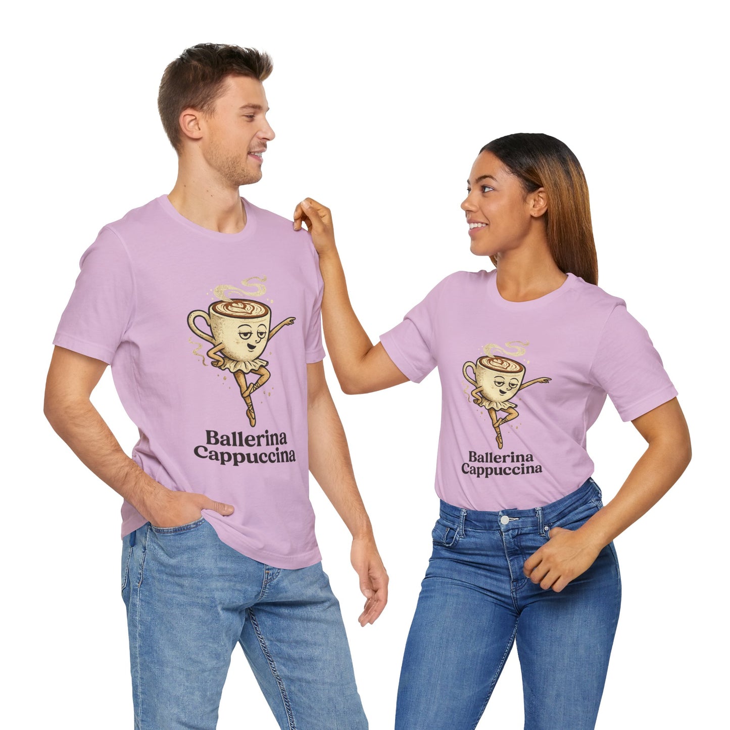 Ballerina Cappuccina – Espresso Pirouette Meme Shirt | Italian Brainrot T-Shirt