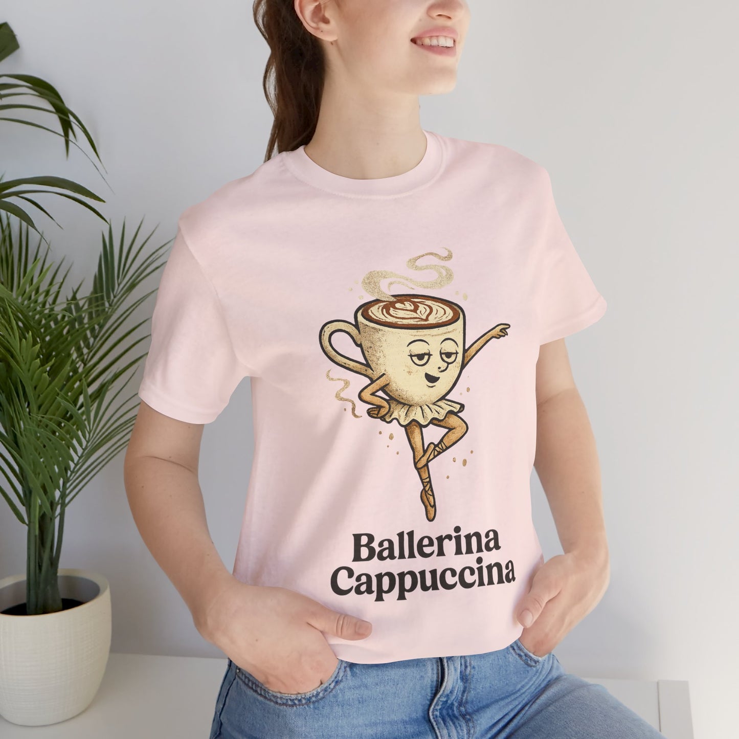Ballerina Cappuccina – Espresso Pirouette Meme Shirt | Italian Brainrot T-Shirt