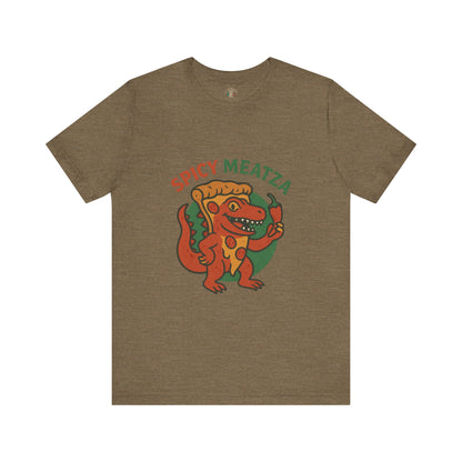 Spicy Meats - Dino Pizza Chaos T-Shirt | Italian Brainrot Merch