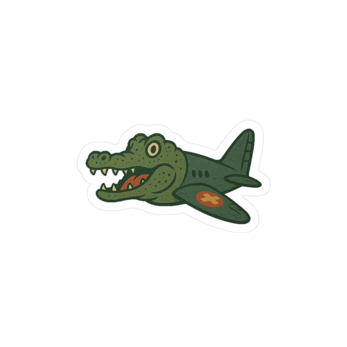 Bombardiro Crocodile Sticker | Italian Brainrot Stickers