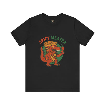 Spicy Meats - Dino Pizza Chaos T-Shirt | Italian Brainrot Merch