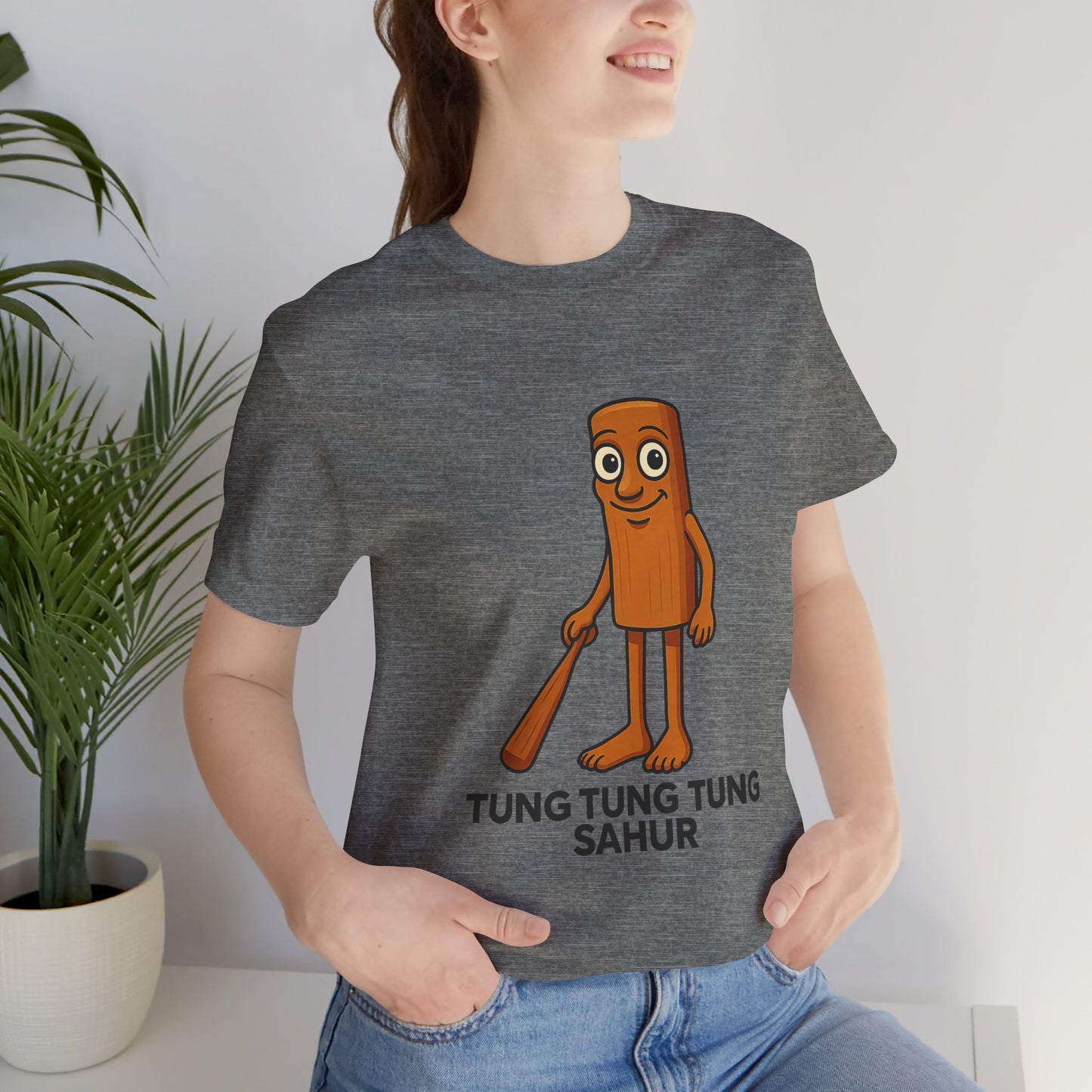 Tung Tung Tung Sahur – Wooden Meme Vigilante Shirt | Italian Brainrot T-Shirt
