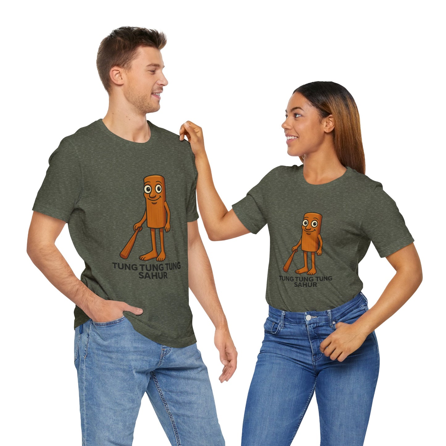 Tung Tung Tung Sahur – Wooden Meme Vigilante Shirt | Italian Brainrot T-Shirt
